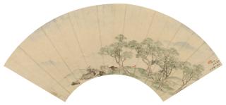 Yu Ji - Scholar Resting Under The Pine