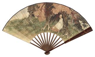 Yu Ming - Monk; Scholar By The Pond