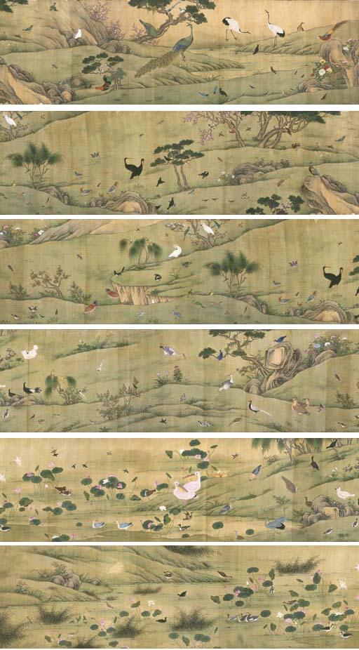 Yu Sheng - Birds After Huang Jucai (933-?)