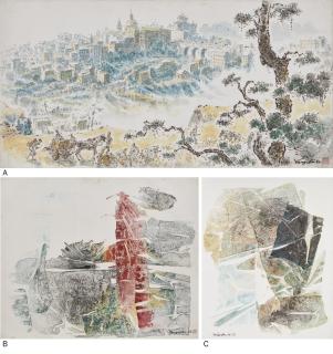 Yu Yu Yang - A: Il Lavoro Al Sorgere Delle Sole; B: Infinity Series - Spring; C: Infinity Series - Joy Of Life [Three Works]