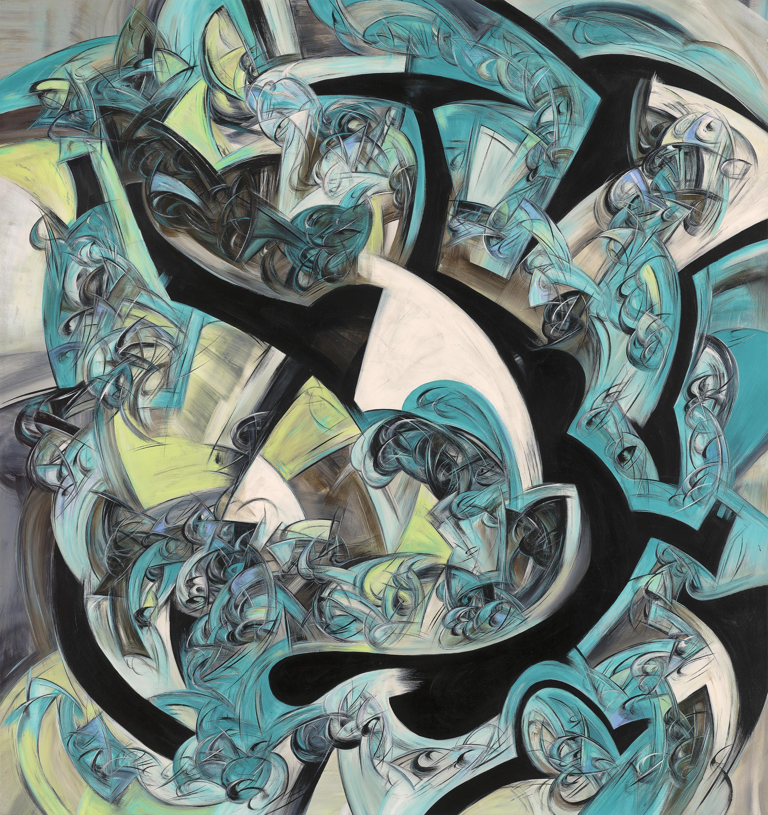 Yuan Fang - Galloping Horses and Vines