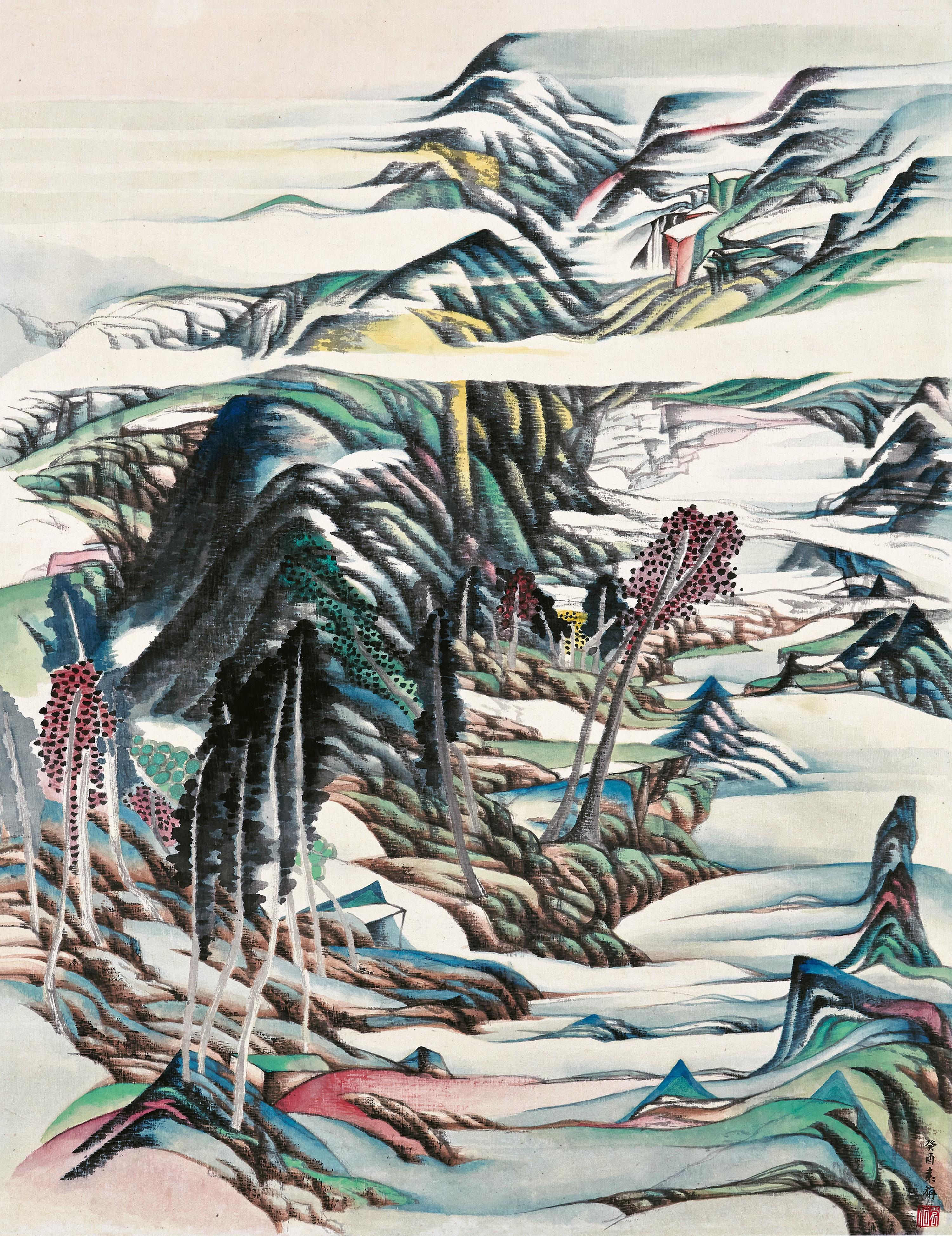 Yuan Jai - Brilliant Colour(Painted in 1993)