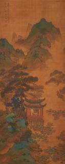 Yuan Jiang - Summer Hut at a Lotus Pond