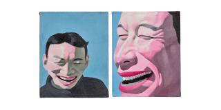 Yue Minjun - 99 Idol Series No. 51 & 69