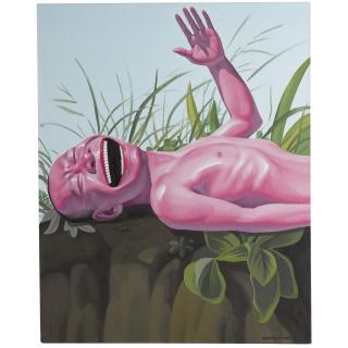 Yue Minjun - Chinese Hero Here