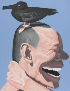 Yue Minjun - Foolish Bird