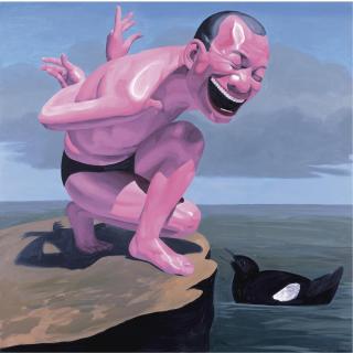 Yue Minjun - Free And At Leisure - 8