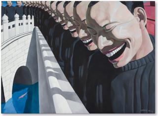 Yue Minjun - Goldfish