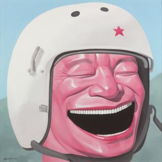 Yue Minjun - Hat Series