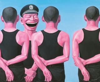 Yue Minjun - Hat Series