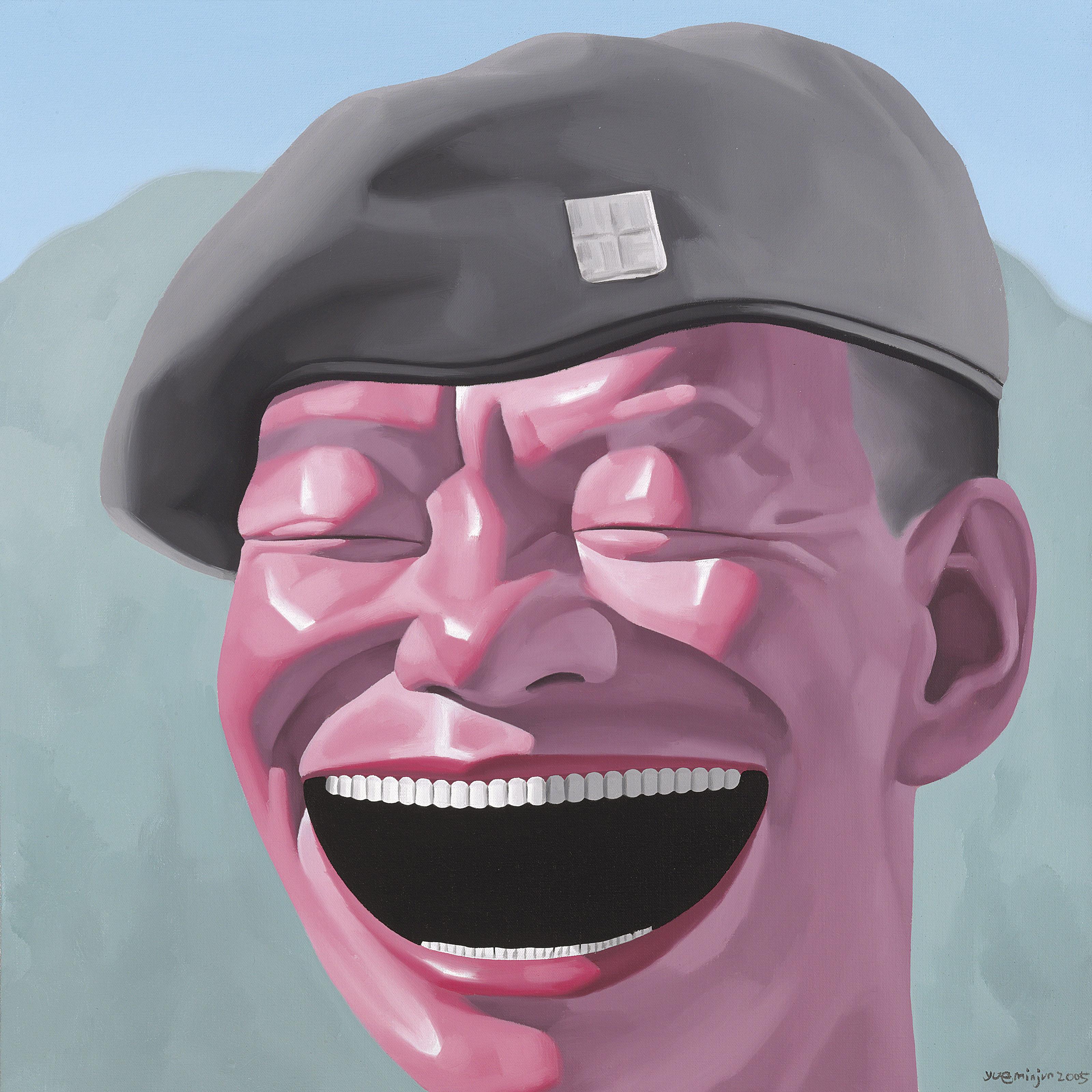 Yue Minjun - Hat Series