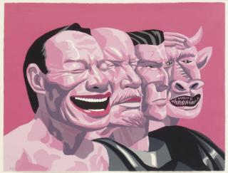 Yue Minjun - Revolutionist