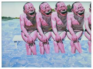 Yue Minjun - Smile-Ism Series No. 7