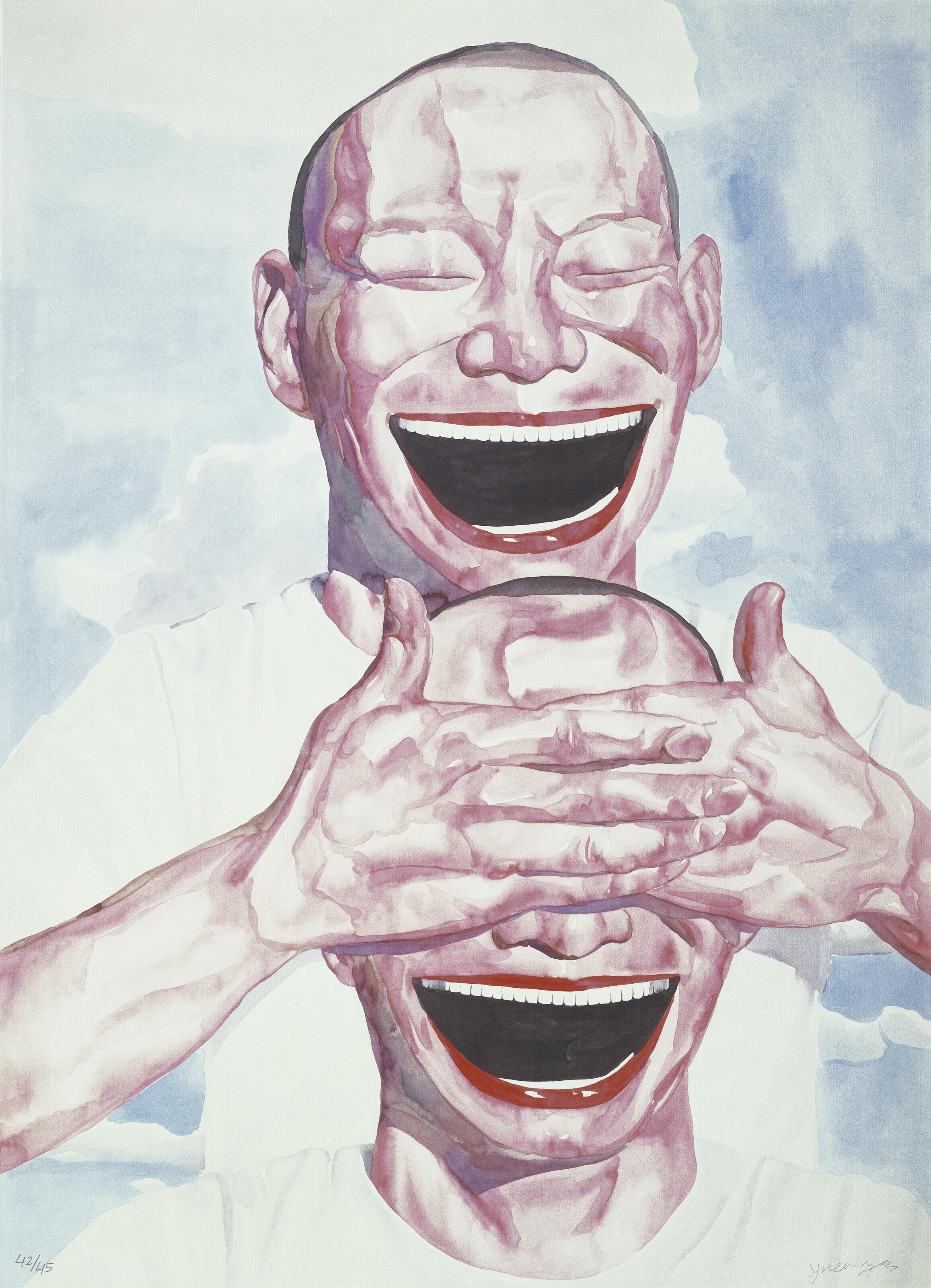 Yue Minjun - Smile-ism Series