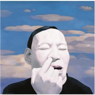 Yue Minjun - Spring Tale No. 3