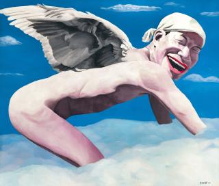 Yue Minjun - THE FARMER