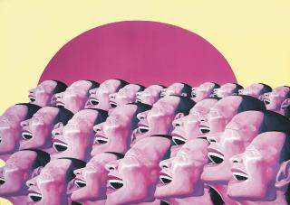 Yue Minjun - The Sun