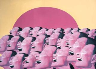 Yue Minjun - The Sun