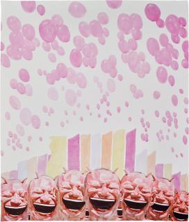 Yue Minjun - Untitled (Smile-ism No. 18)