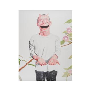 Yue Minjun - Untitled (Smile-ism No.22), 2006