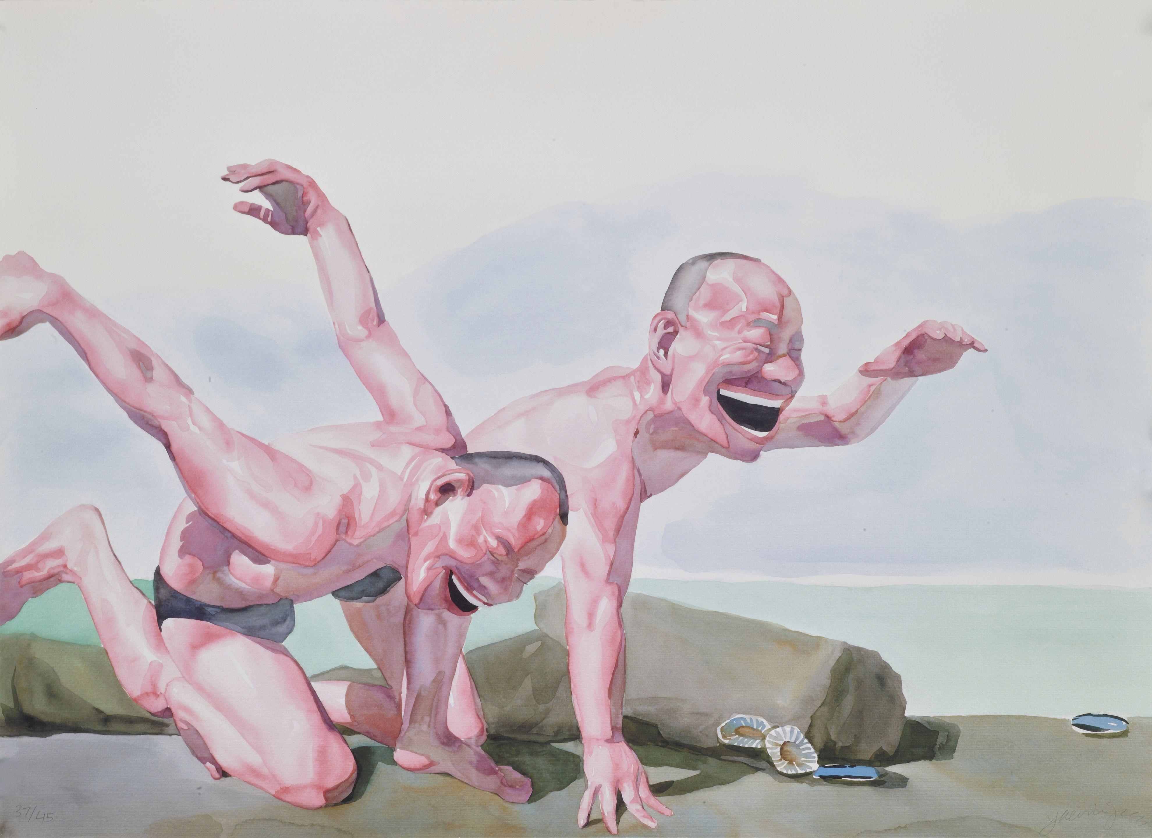 Yue Minjun - Untitled (Smile-ism No. 24)