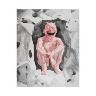 Yue Minjun - Untitled (Smile-ism No.26), 2006
