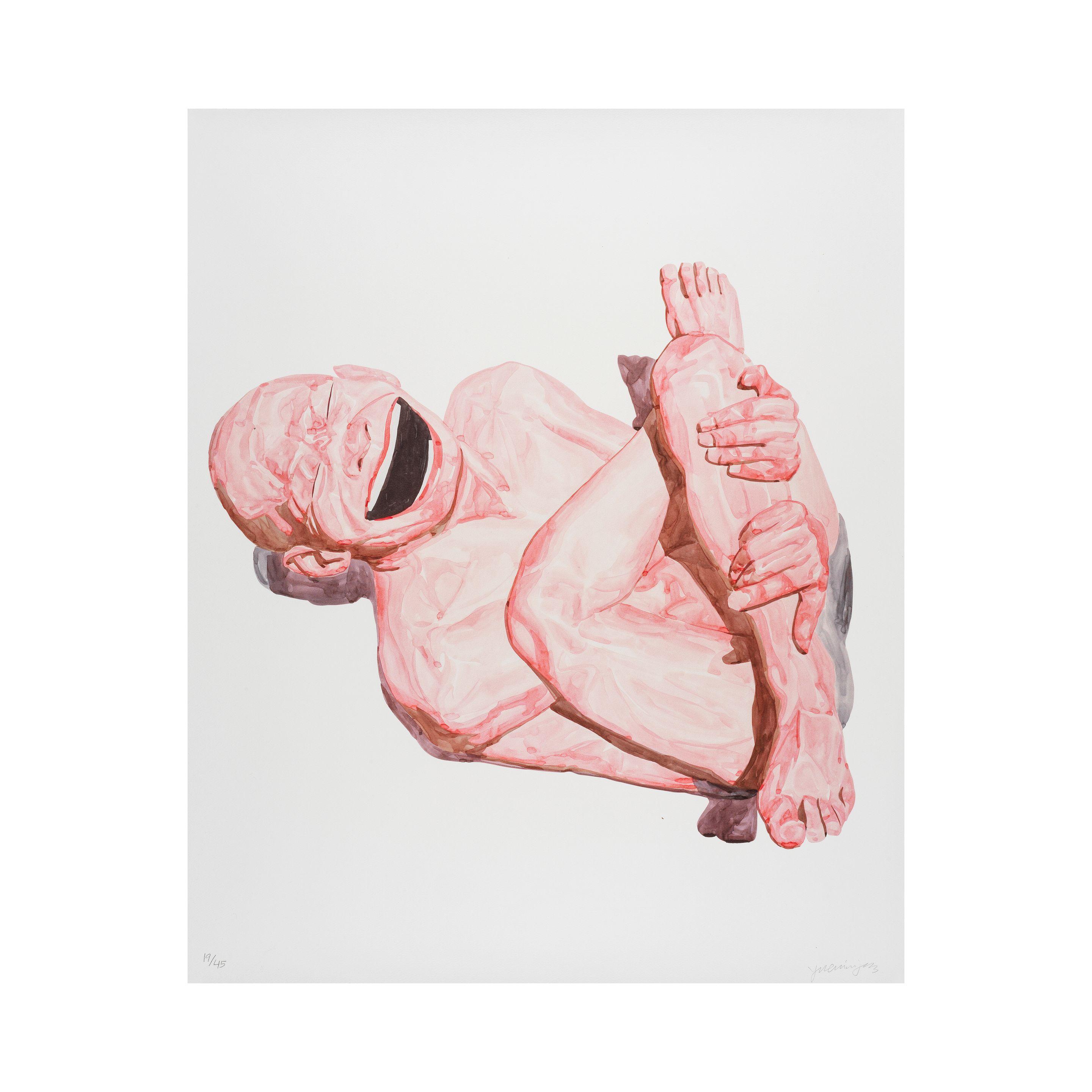 Yue Minjun - Untitled (Smile-ism No.28), 2006