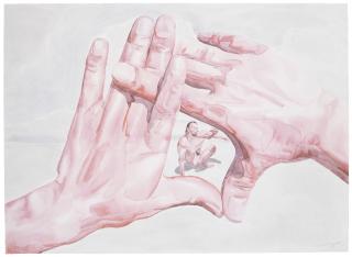 Yue Minjun - Untitled (Smile-ism No. 9)