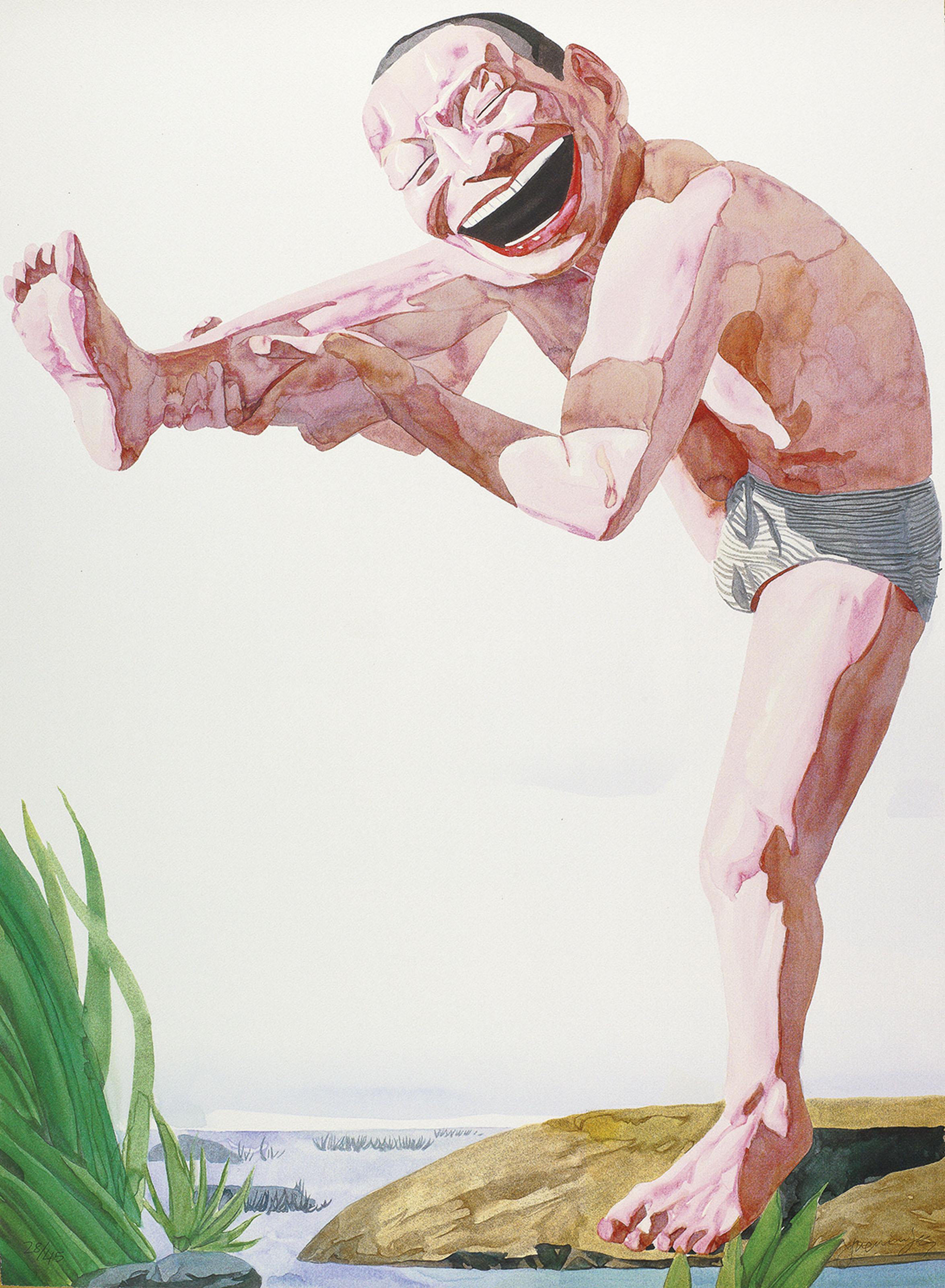 Yue Minjun - Untitled