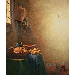Yue Minjun - Vermeer - The Milkmaid