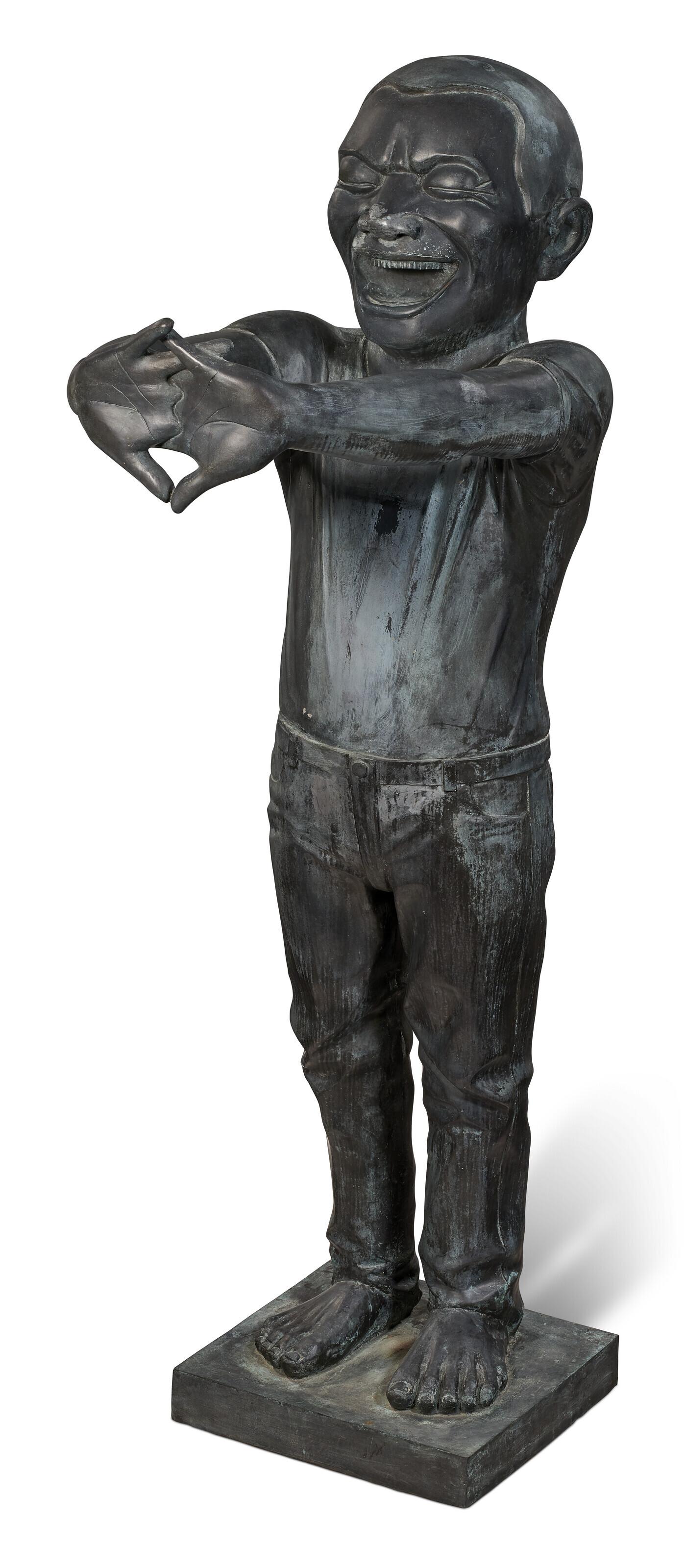 Yue Minjun - Warrior No. 10