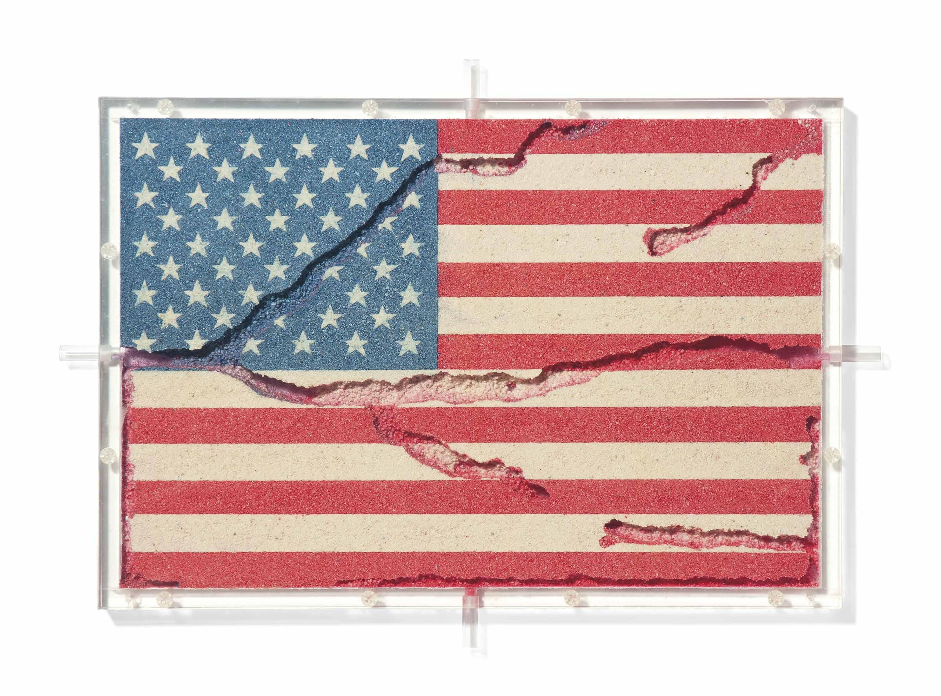 Yukinori Yanagi - American Flag Ant Farm