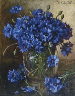 Yuli Klever - A bouquet of cornflowers