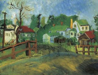 Yun Gee - Country Landscape