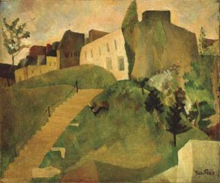 Yun Gee - House near Paris