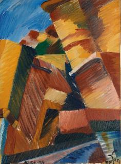 Yun Gee - San Francisco City Scene