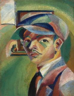 Yun Gee - Self-Portrait