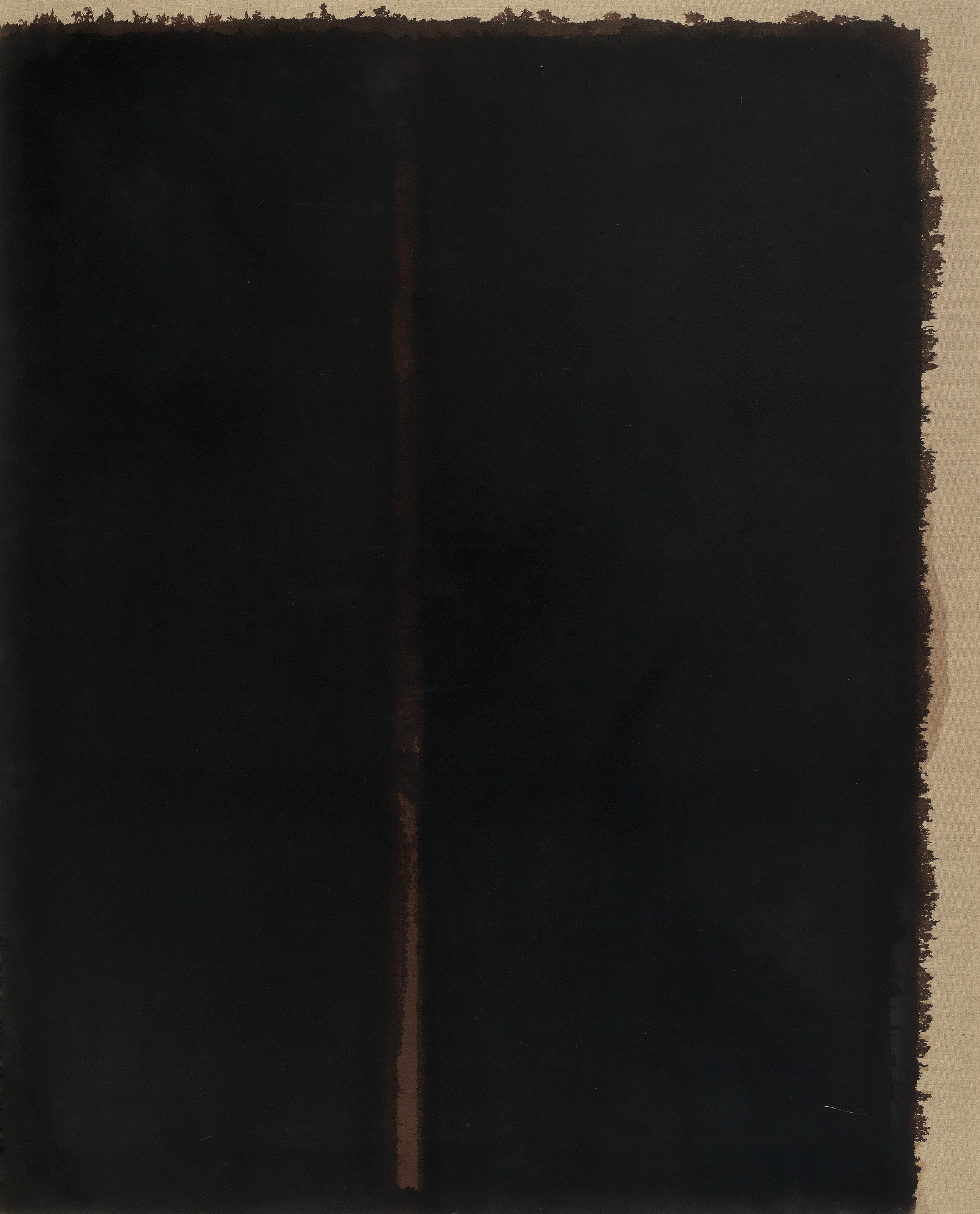 Yun Hyong-Keun - Burnt Umber & Ultramarine Blue