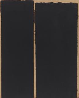 Yun Hyong-Keun - Burnt Umber & Ultramarine Blue