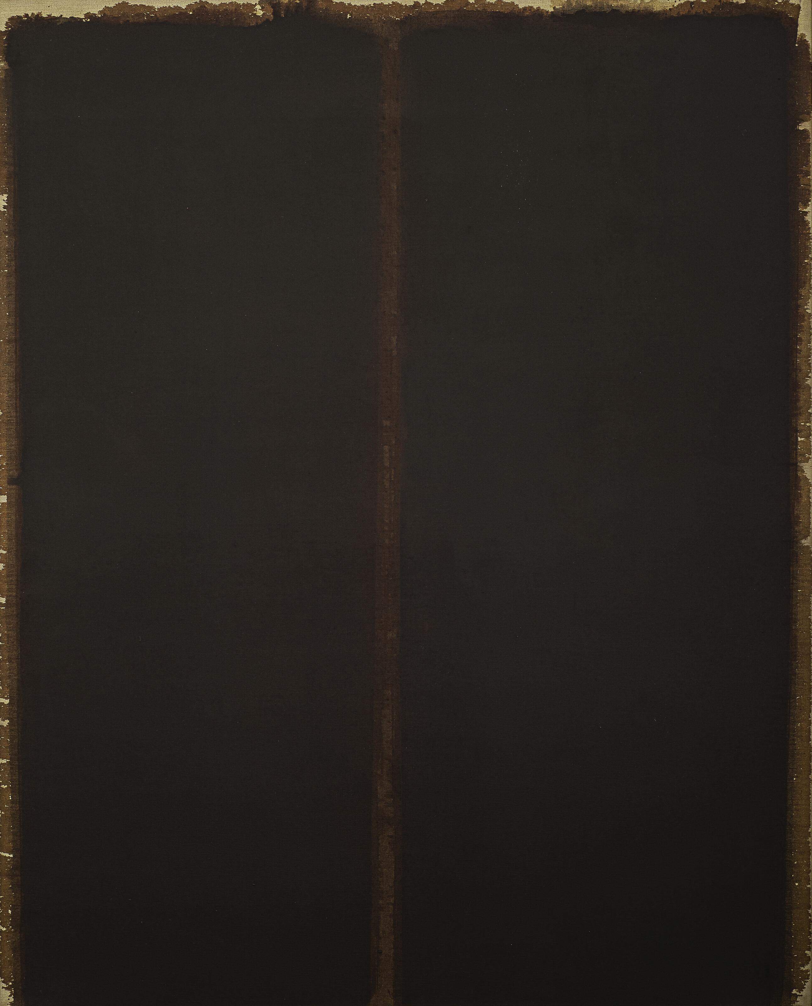 Yun Hyong-Keun - Burnt Umber & Ultramarine