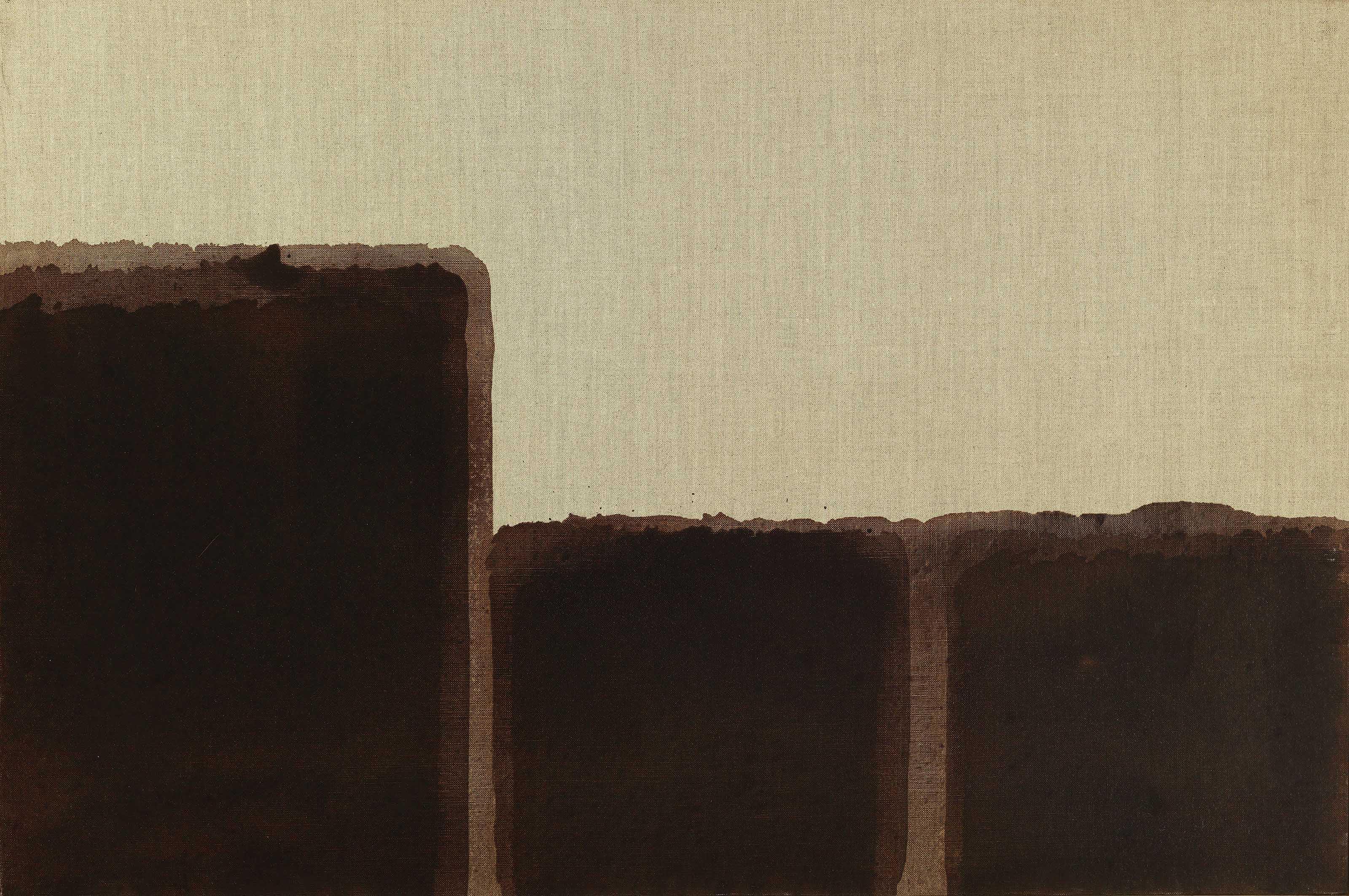 Yun Hyong-Keun - Umber Blue