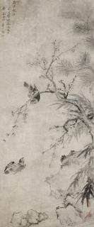 Yun Shouping - Bird and Plum Blossoms
