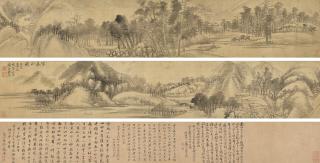 Yun Shouping - Landscape after Huang Gongwang