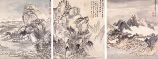 Yun Shouping - Landscapes After Ancient Masters