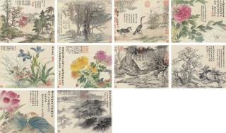 Yun Shouping - Landscapes, Birds and Flowers