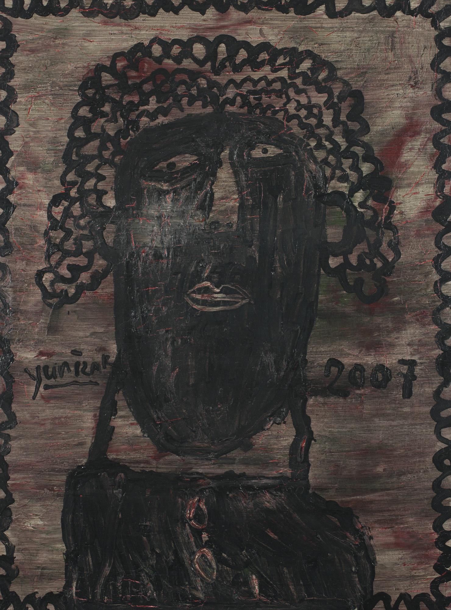 Yunizar - Portrait With Curly Hair