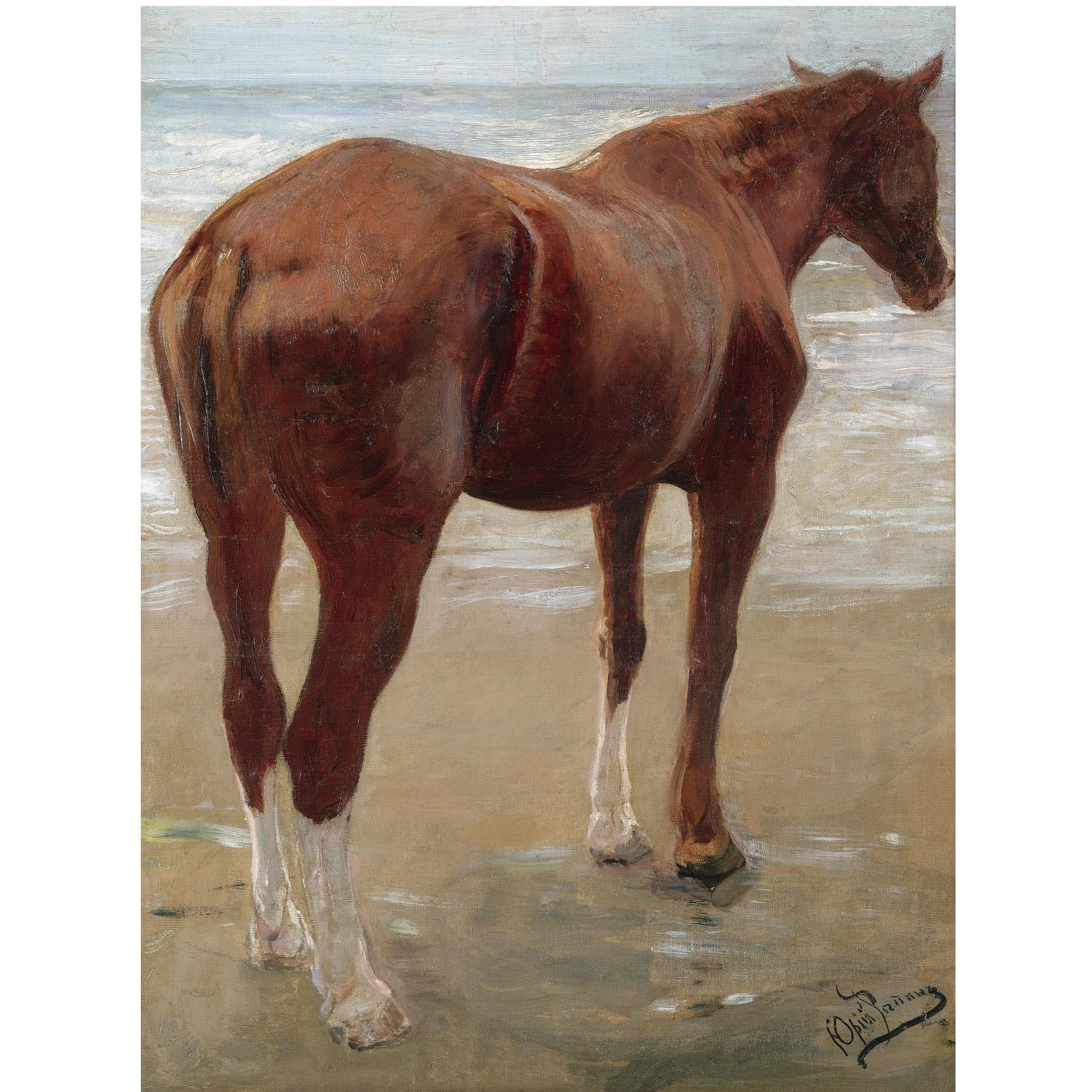 Yuri Il\'Ich Repin - The Bay Horse