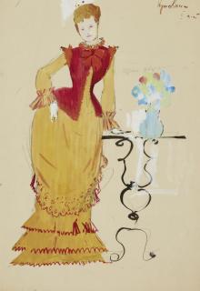 Yuri Ivanovich Pimenov - Costume Design For Wolves And Sheep