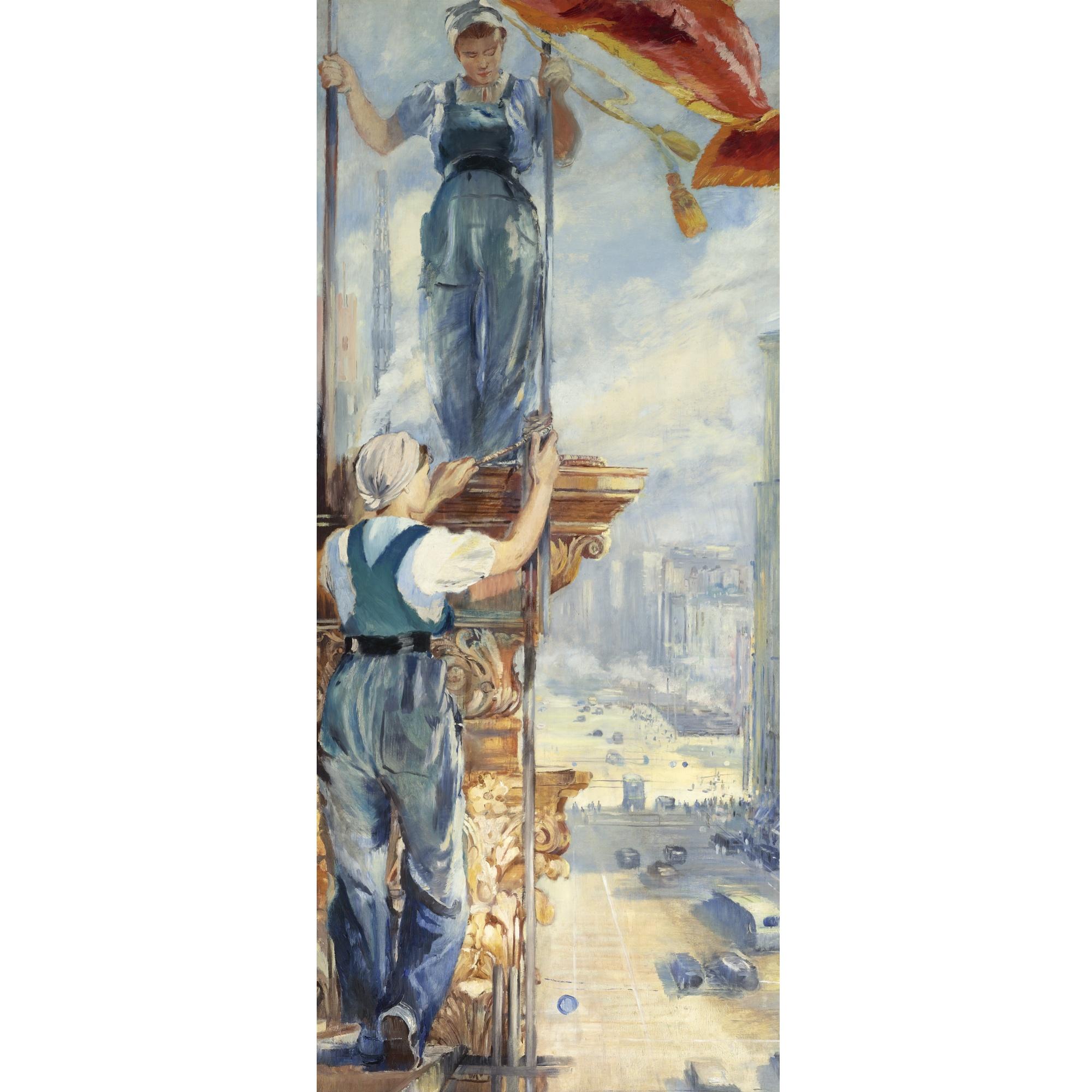 Yuri Ivanovich Pimenov - First Of May Celebration, 1950