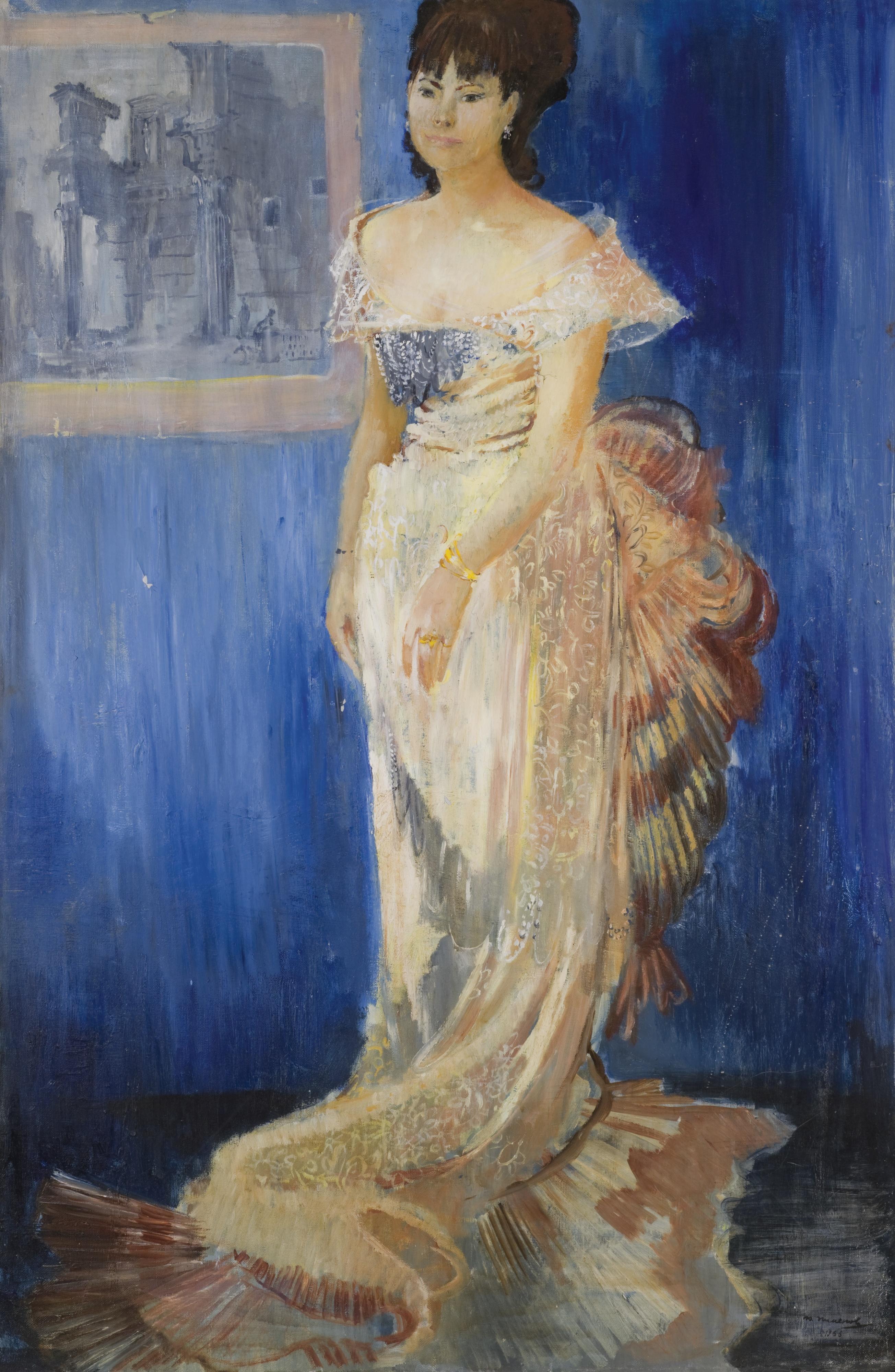 Yuri Ivanovich Pimenov - Portrait Of Tatiana Samoilova In The Role Of Anna Karenina